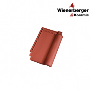 Wienerberger Alegra 9 dakstiņš, angobēts, sarkans matēts /58/
